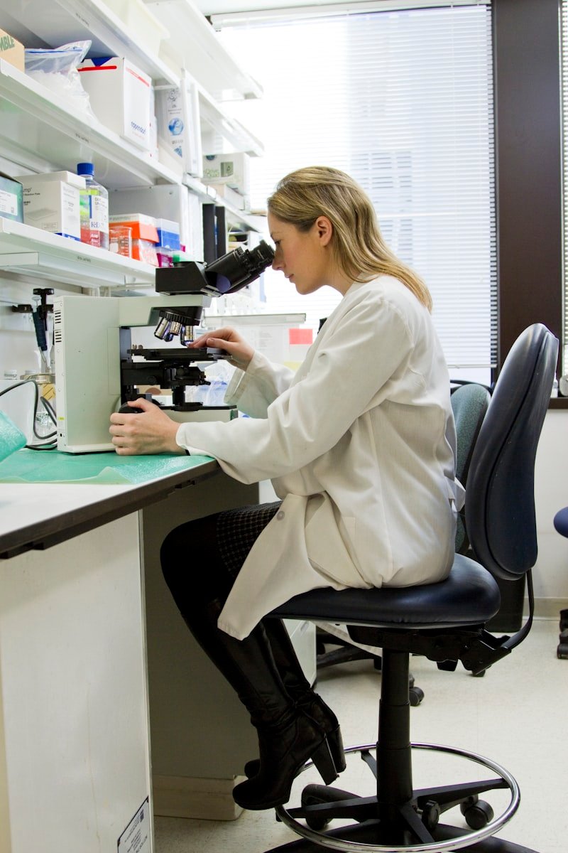 University research laboratory with scientific instruments